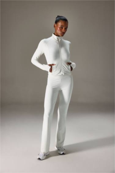 بنطرون رياضي برجل واسع جارلس فلير فيت من DeFactoFit