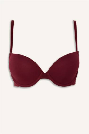 Kaplı Pedli Tişört Bra - Görsel 9