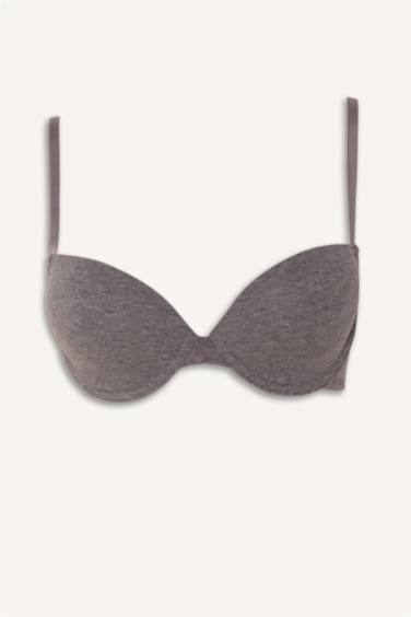 Kaplı Pedli Tişört Bra - Görsel 10