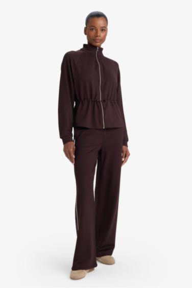 Wide Leg Long Leg Modal Trousers