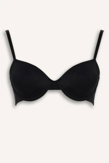 Kaplı Pedli Tişört Bra - Görsel 6