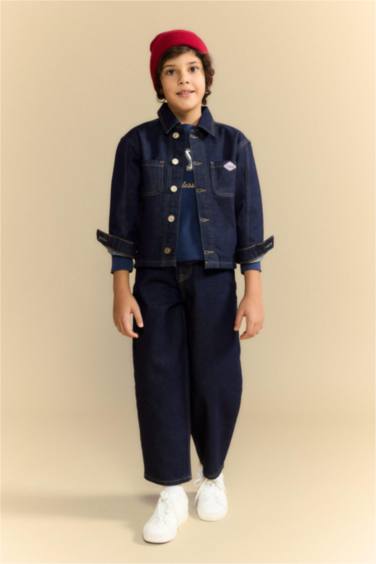 جاكيت جينز ولادي