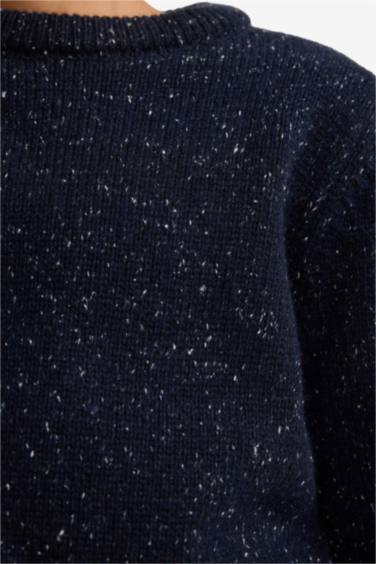 Erkek Çocuk Bisiklet Yaka Triko Kazak