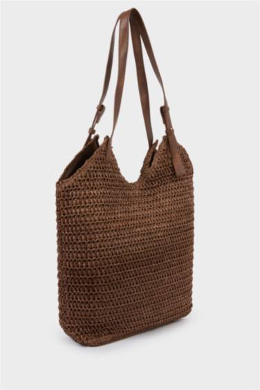 Kadın Hasır Omuz Çantası - Görsel 2