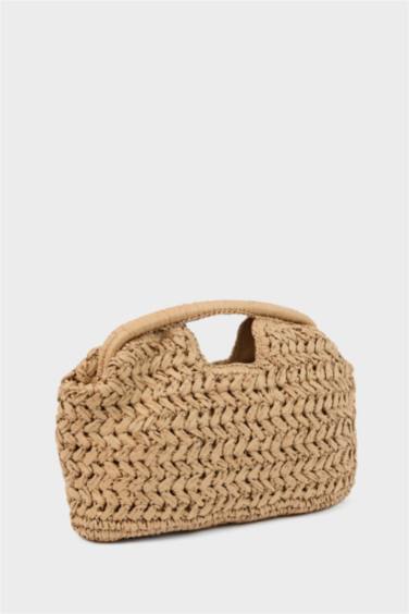 Kadın Hasır Omuz Çantası - Görsel 3