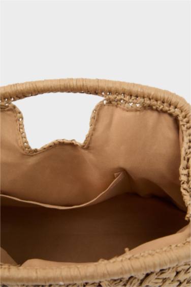 Kadın Hasır Omuz Çantası - Görsel 5