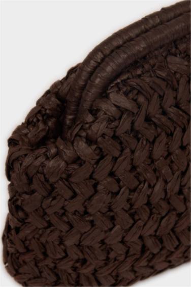 Kadın Hasır Omuz Çantası - Görsel 4