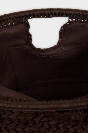 Kadın Hasır Omuz Çantası - Görsel 5