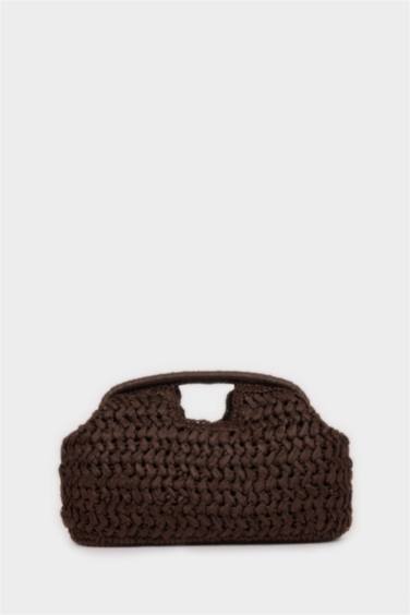 Kadın Hasır Omuz Çantası - Görsel 6