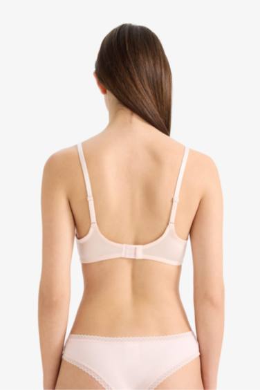 Kaplı Pedli Tişört Bra - Görsel 5