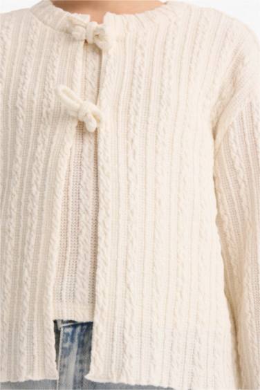 Kız Çocuk 2'li Takım Ribana Hırka Atlet