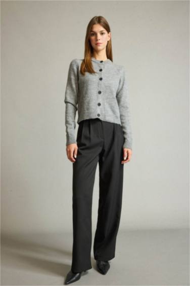 Relax Fit Regular Hem Trousers