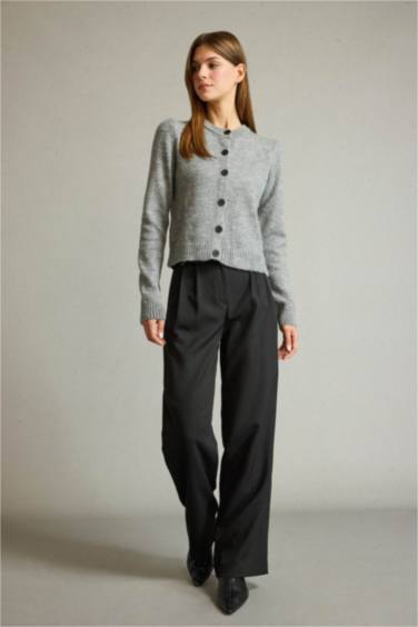 Relax Fit Regular Hem Trousers