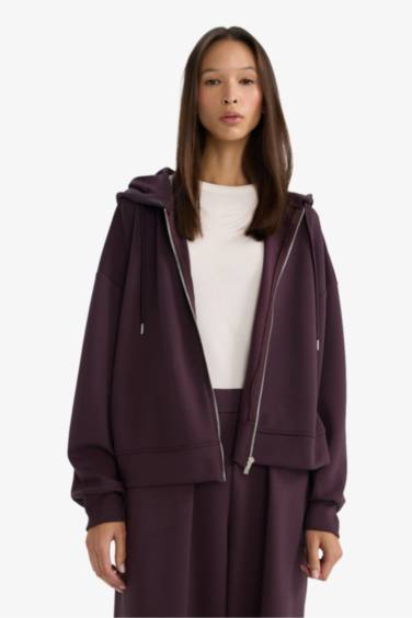 جاكيت صوف قصة مريحة