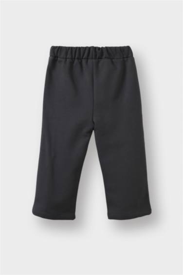 Erkek Bebek Beli Lastikli 2'li Eşofman Altı