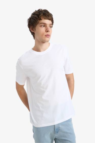 REGULAR FIT %100 Pamuk Baskılı Tişört - Görsel 3