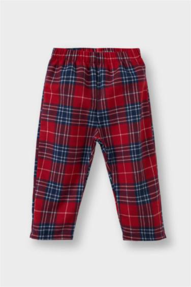 2 piece Regular Fit Plaid Woven Pajamas