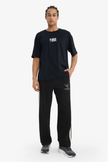 NBA Chicago Bulls Relax Fit Jakarlı Jogger