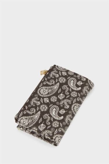 Kadın Suni Deri Desenli Cüzdan