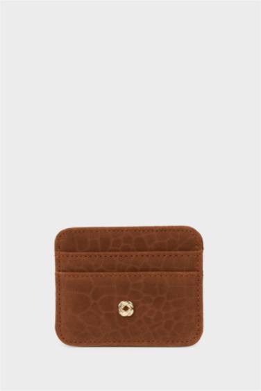 Woman Suede Card Holder