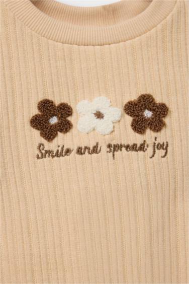 سيت بيبي بناتي سويت شيرت وبنطرون بجامة رياضي - قطعتين