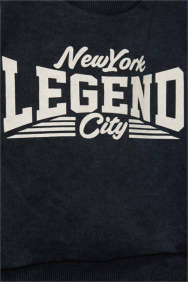 Baby Boy Slogan Printed 2 Piece Set