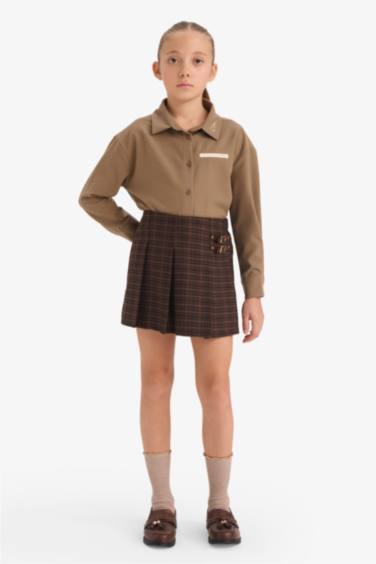 Girl Regular Fit Long Sleeve Shirt