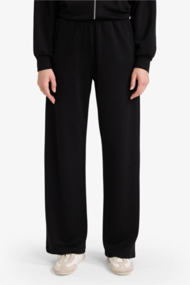 Straight Fit Basic Trousers
