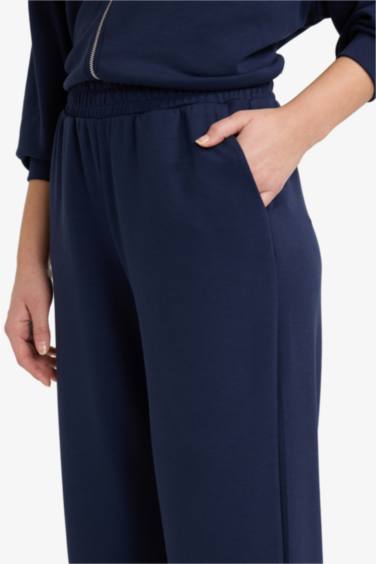 Straight Fit Basic Straight Leg Sweatpants