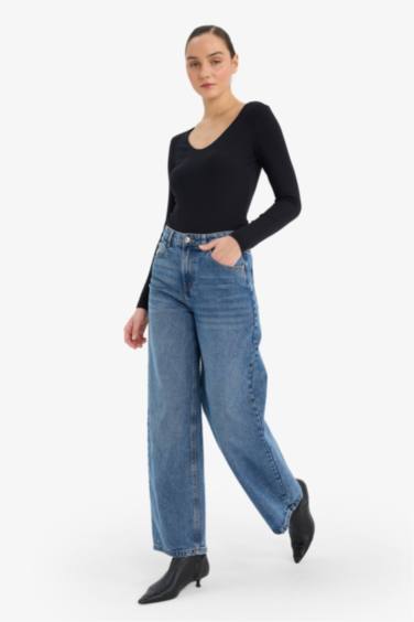 Slim Fit Basic Modal Long Sleeve T-shirt