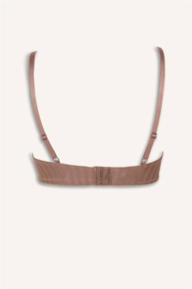 Kaplı Pedli Tişört Bra - Görsel 7