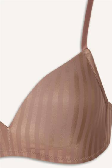 Kaplı Pedli Tişört Bra - Görsel 8