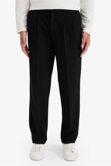 Düz Paça Cepli Pantolon