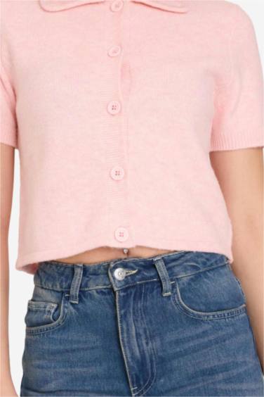 Кардиган с воротником поло Regular Fit