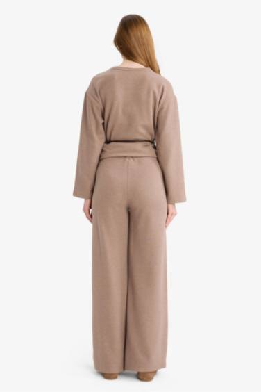 Wide Leg Düz Paça Pantolon