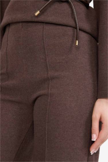 Wide Leg Düz Paça Pantolon