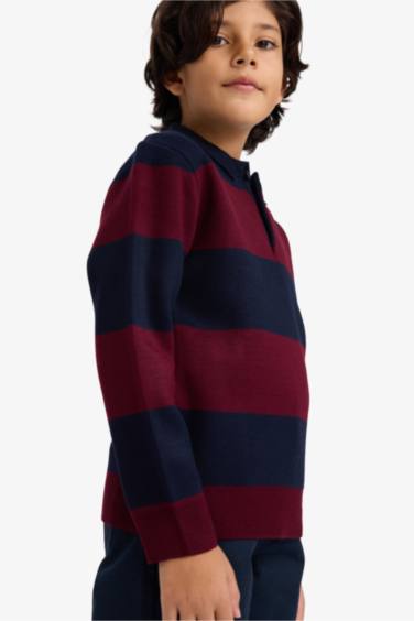 بلوز صوف ولادي قصة عادية بياخة بولو