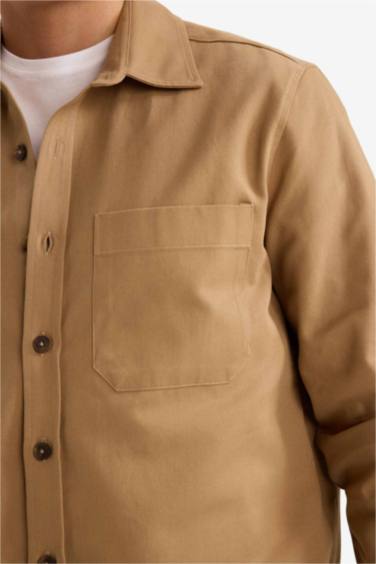 قميص كم طويل قصة عادية من جبردين