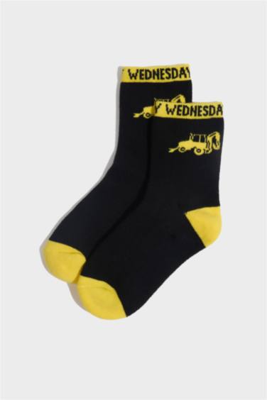 Erkek Çocuk 5'li Pamuklu Uzun Çorap