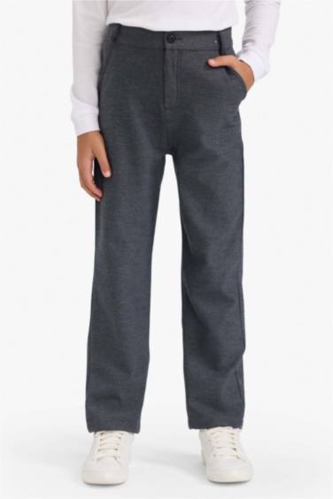 Regular Fit Twill Trousers