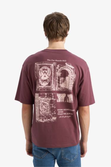 Boxy Fıt Kısa Kollu Tişört - Görsel 5