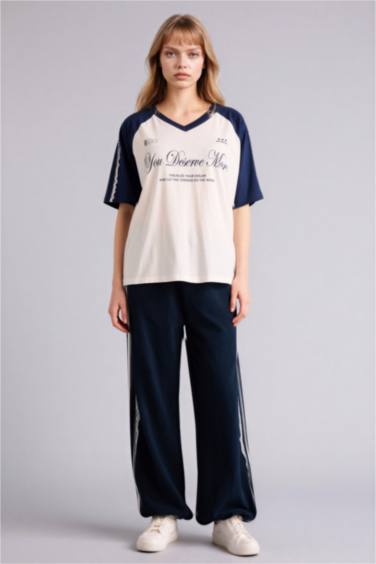 Oversıze Baskılı Tişört