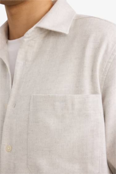 Regular Fit Flanel Uzun Kollu Gömlek