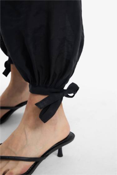 Pantalon taille haute Balloon Fit