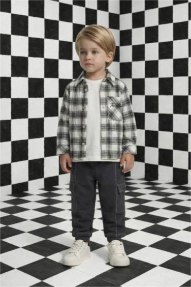 Baby Boy Plaid Flannel Shirt