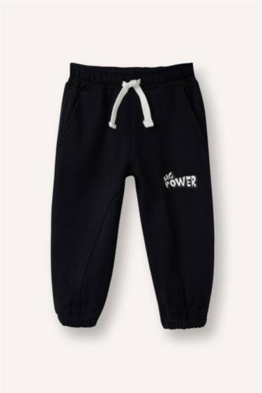 Erkek Bebek Kargo Fit Baskılı Eşofman Altı