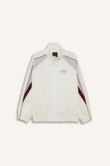 REGULAR FIT Su İtici Fermuarlı Mont - Görsel 6