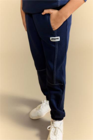 Boy Printed Hooded Sweatshirt Sweatpants 2 Piece Set