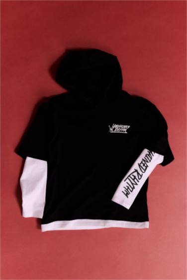 New Regular Fit 3D Long Sleeve T-Shirt