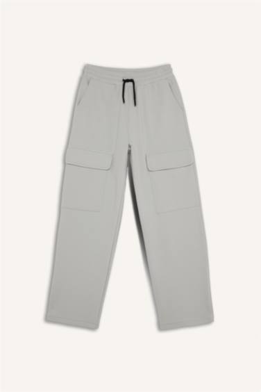 Erkek Çocuk Loose Fit Beli Lastikli Eşofman Altı